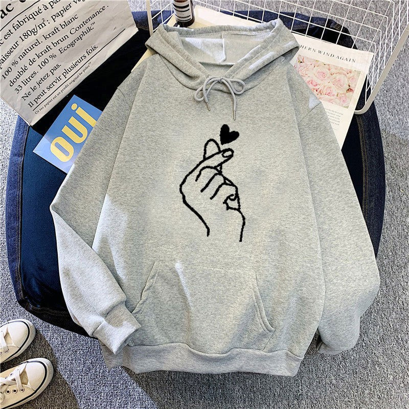 Men's Hooded Sweatshirt Versatile Long Sleeve Trendy Sports Fleece Pullover