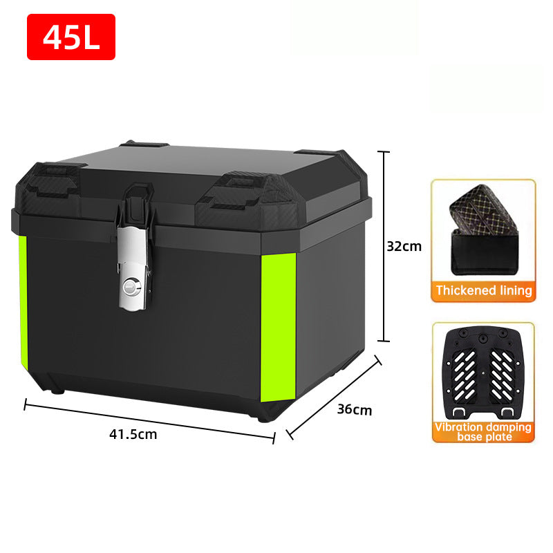 Motorcycle Top Case 45L/55L – Quick Release Trunk for BMW R1200GS R1250GS Honda Kawasaki Suzuki