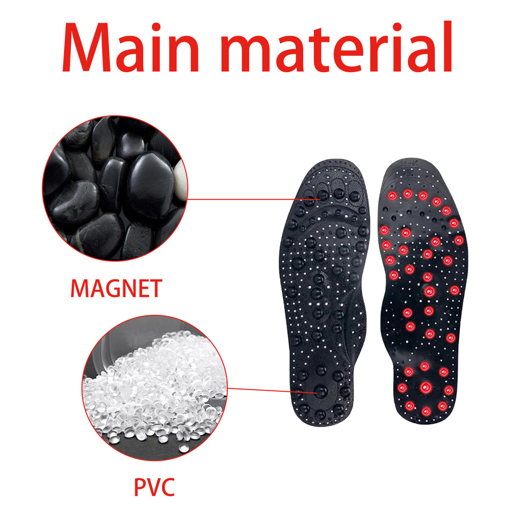 Tourmaline Acupressure Arch Support Insoles