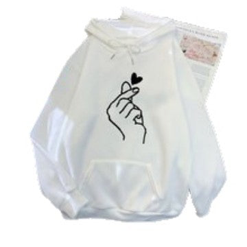 Men's Hooded Sweatshirt Versatile Long Sleeve Trendy Sports Fleece Pullover