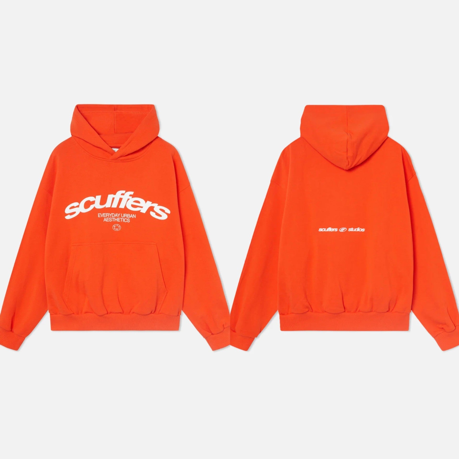 High Street Letter Hoodie, Unisex Oversized Casual Sweatshirt, Hooded Pullover for Men and Women