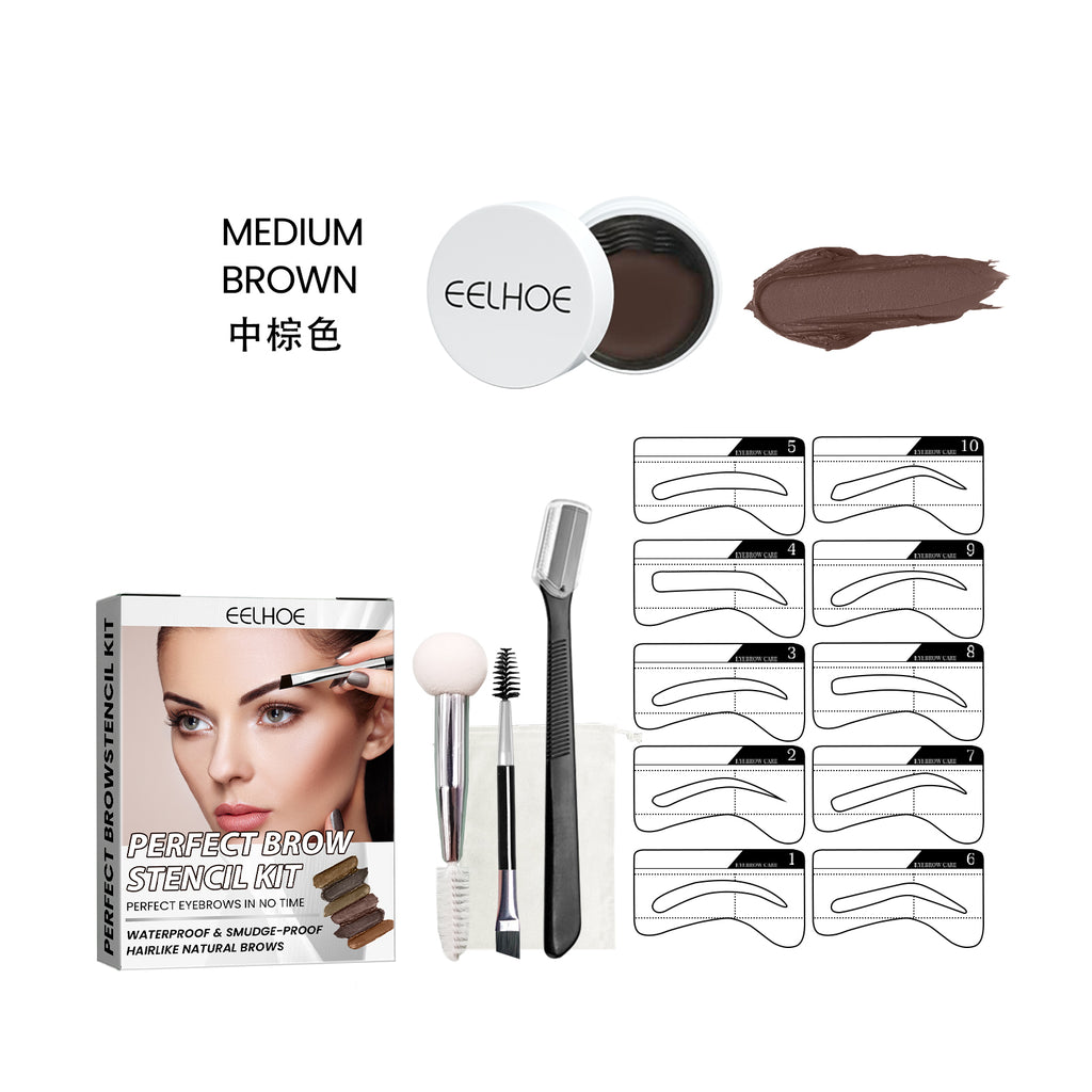EELHOE Perfect Brow Stencil Kit