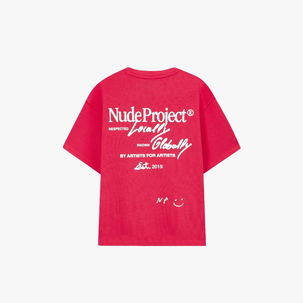 Spain nd Brand Men's T-shirt Casual Cotton Women Men Short S