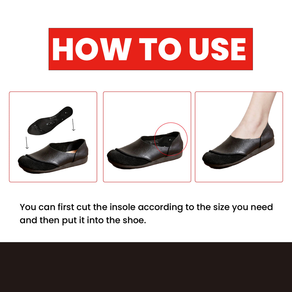 Tourmaline Acupressure Arch Support Insoles