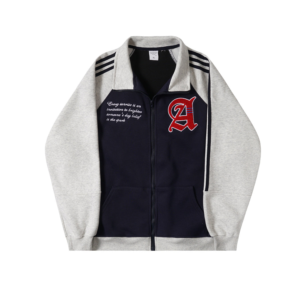 Collar hoodie men