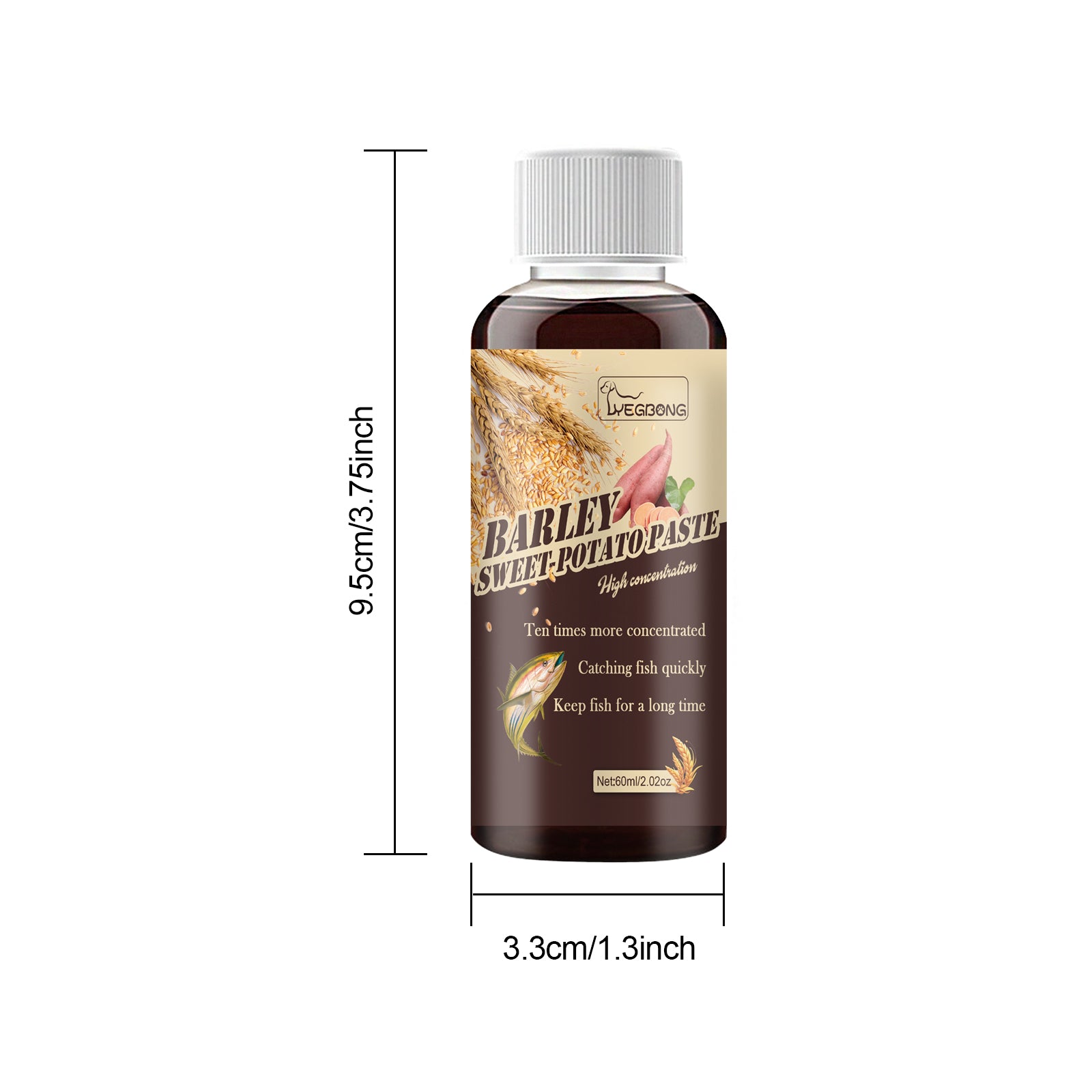 Yegbong Fish Attractor, Carp Eel Grass Carp Tilapia And Bighead Fishing Medicine Bait Fish Lure Fish Agent