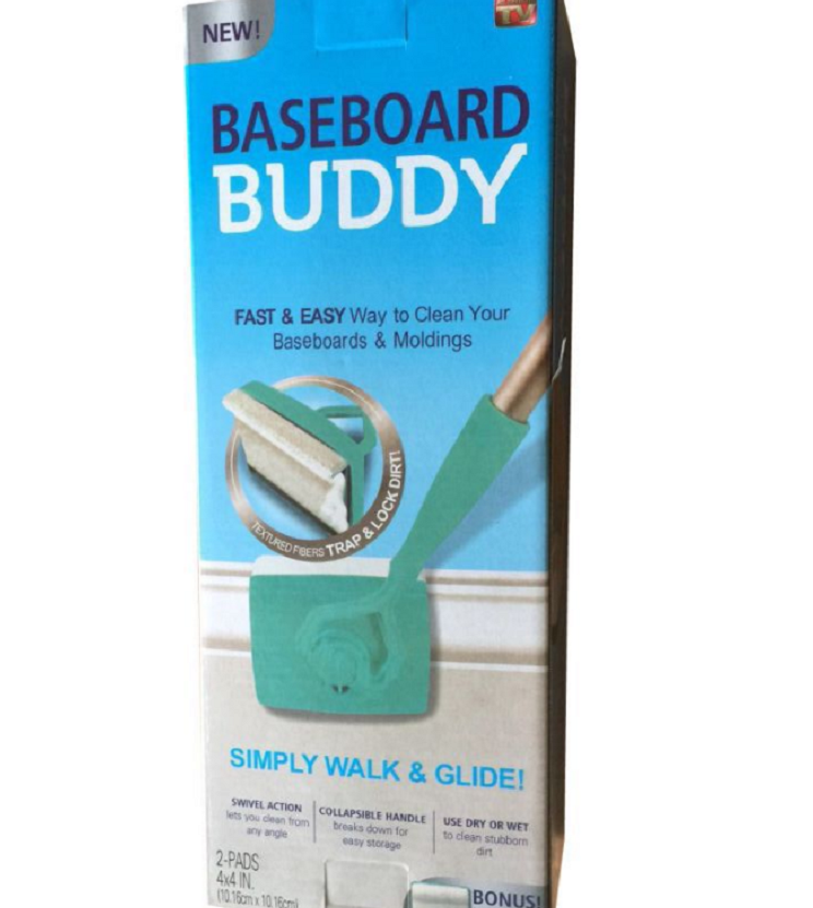 Extendable Microfiber Baseboard & Multi-Surface Cleaning Duster