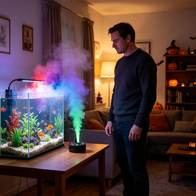 USB Ultrasonic Mist Maker Fogger Pump – 5V Pond, Fountain & Fish Tank Humidifier