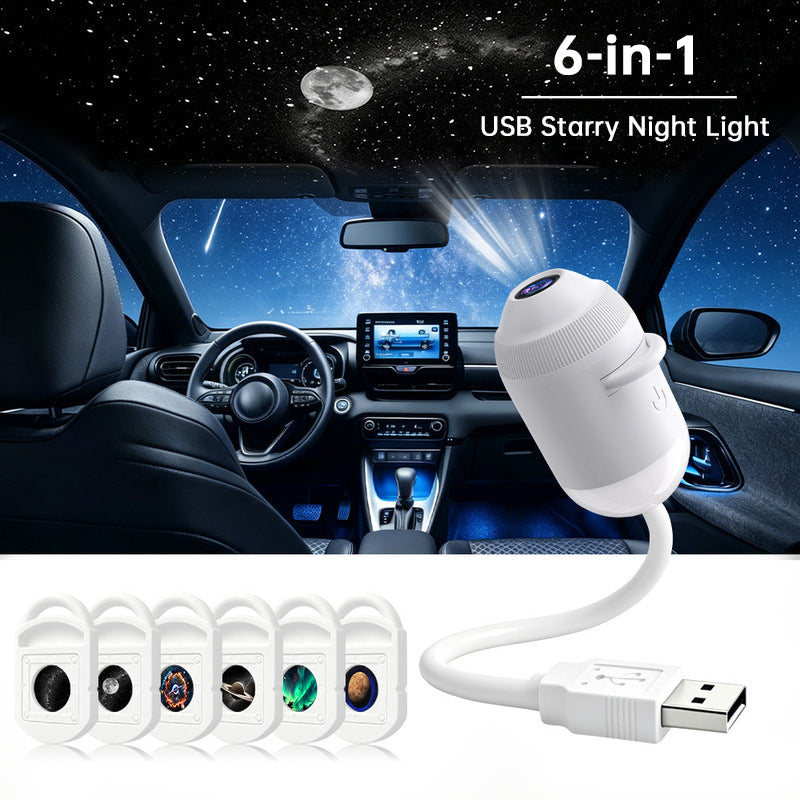 5D Holographic Galaxy & Ocean Projector – Smart LED Night Light with 24 Films for Bedroom & Party