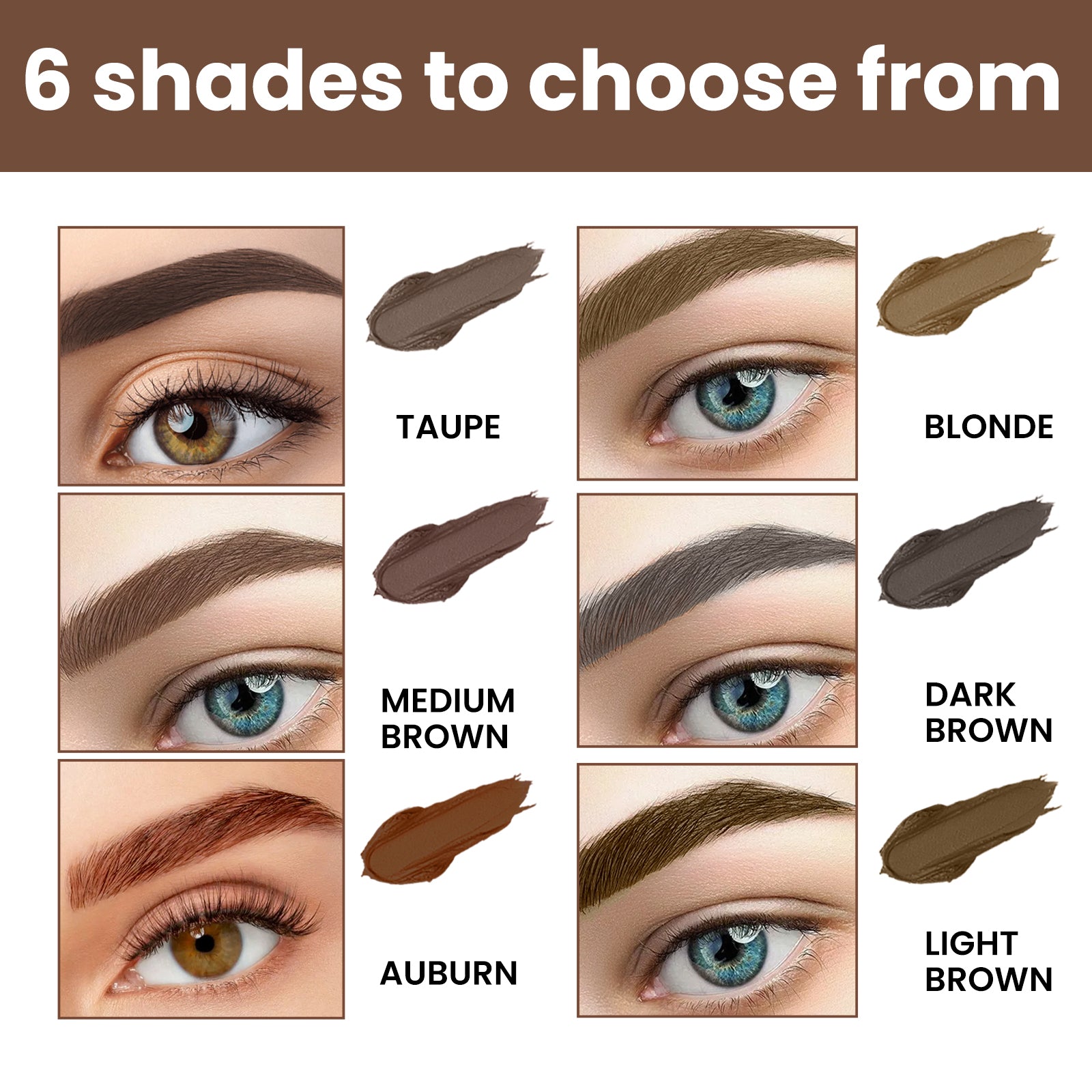 EELHOE Perfect Brow Stencil Kit