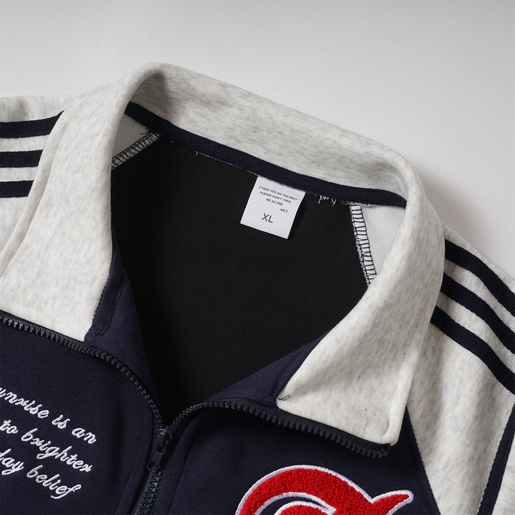 Collar hoodie men