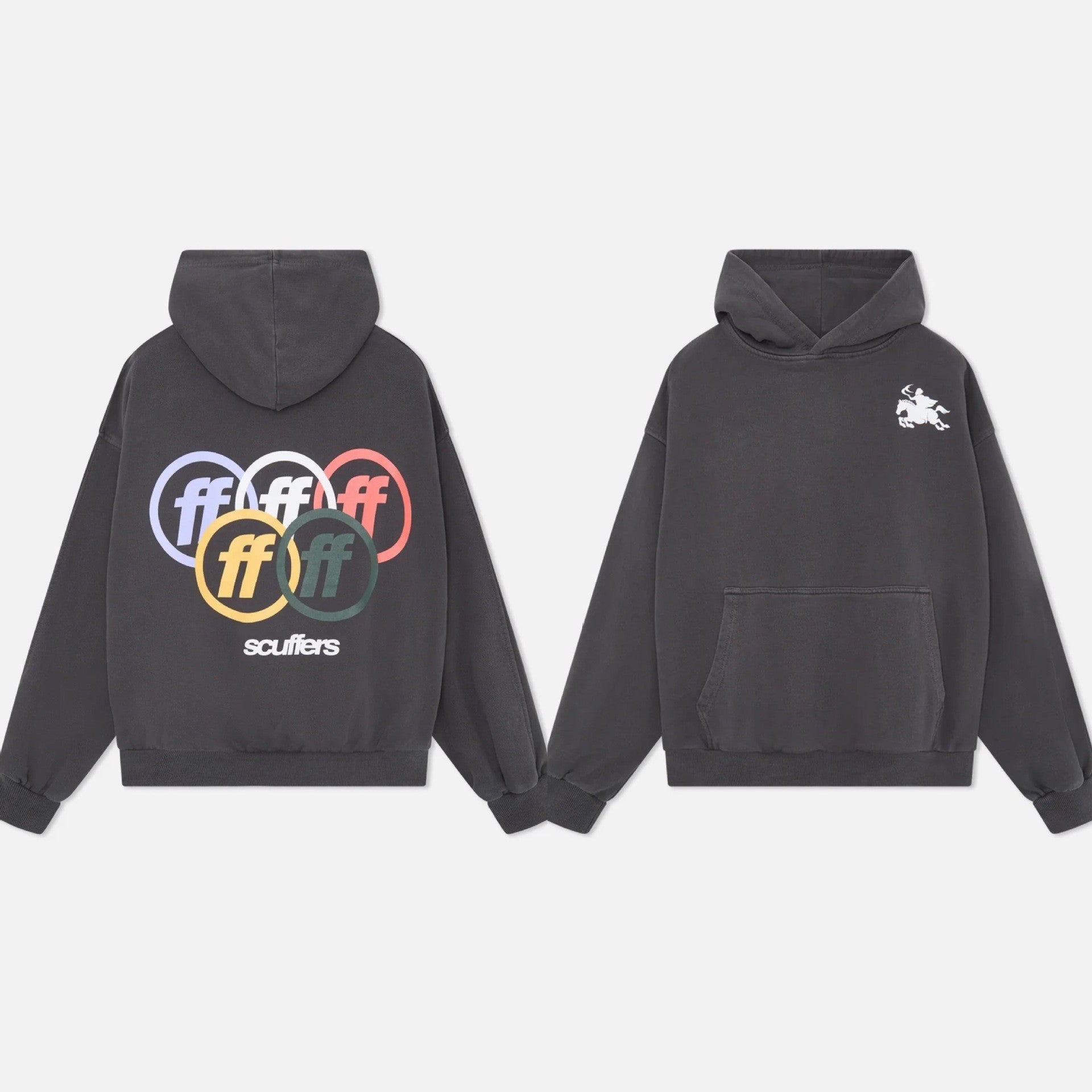 High Street Letter Hoodie, Unisex Oversized Casual Sweatshirt, Hooded Pullover for Men and Women