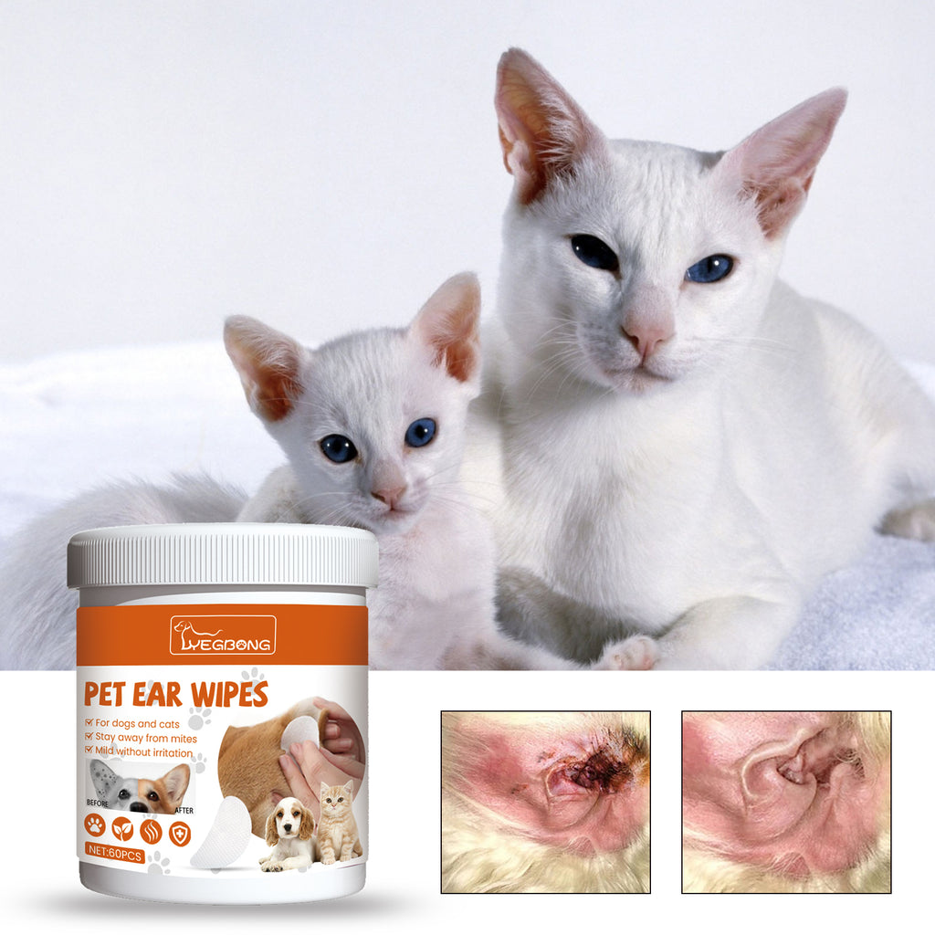Yegbong Pet Ear Cleaning Wipes