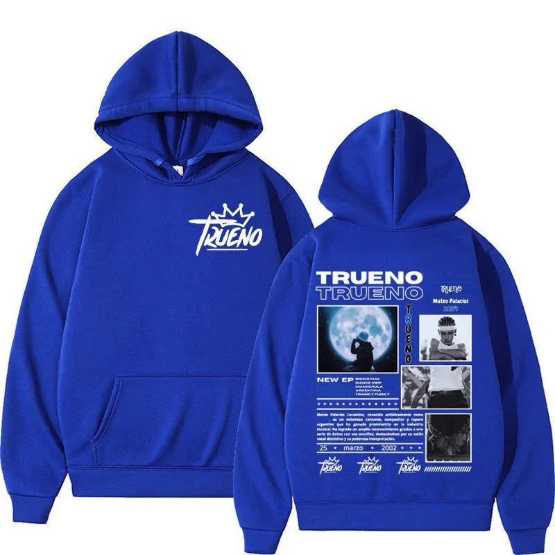 Rapper Trueno Album Cover Hoodie Male