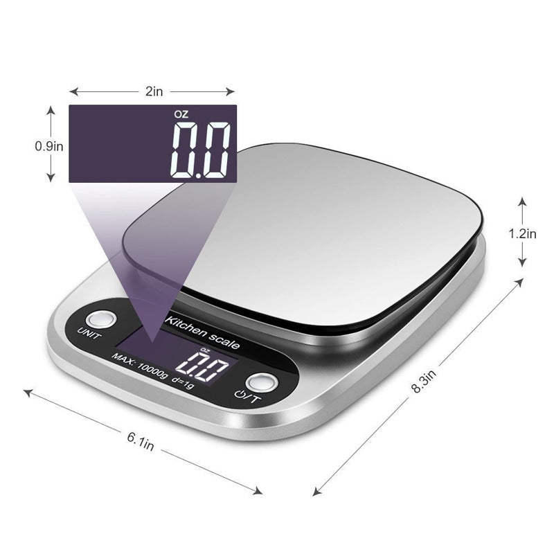 Stainless Steel Kitchen Scales Baking Kitchen Scales Home Food Scales Electronic Weighing Scales