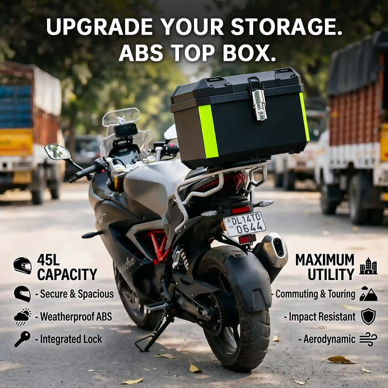 Motorcycle Top Case 45L/55L – Quick Release Trunk for BMW R1200GS R1250GS Honda Kawasaki Suzuki
