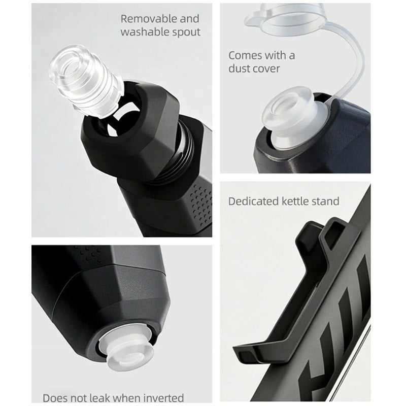 Aero Bike Bottle Cage & 610ml Bottle Set – MTB & Road Bike Down Tube Mount
