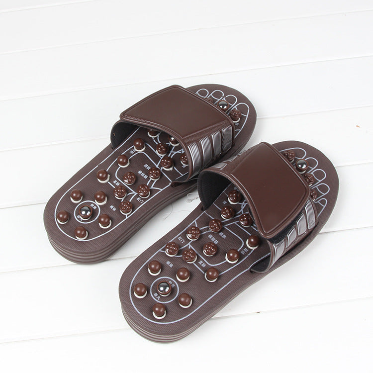 Massage Slippers, Elastic Foot Therapy, Health Spring, Rotating Massage Shoes, Magnetic Therapy, Foot Acupoint Health Massage