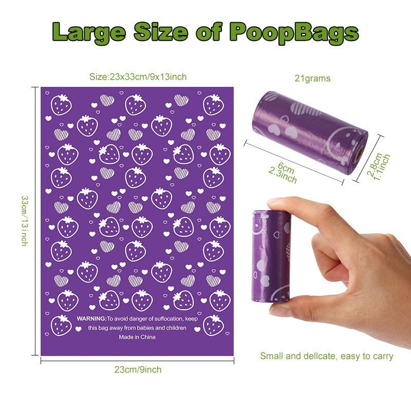 Biodegradable Pet Waste Bags – Compact & Convenient