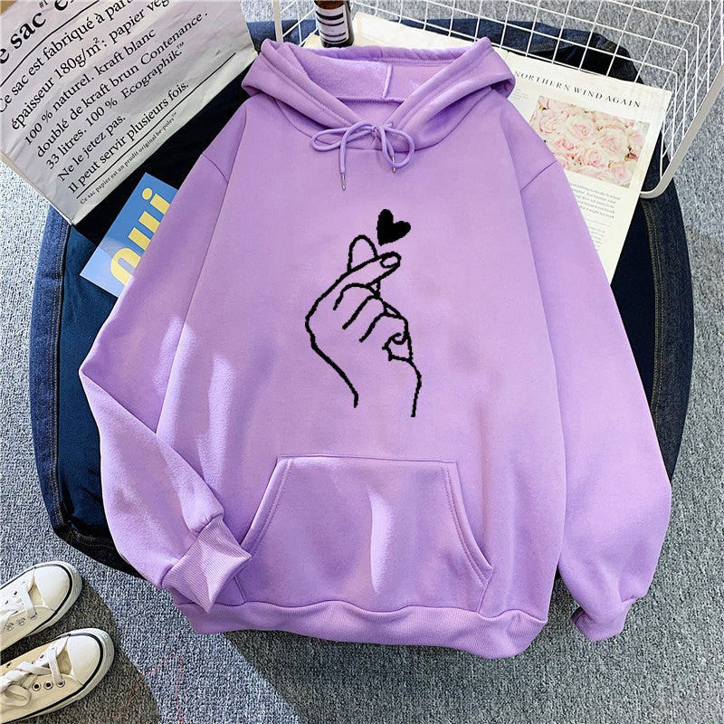 Men's Hooded Sweatshirt Versatile Long Sleeve Trendy Sports Fleece Pullover