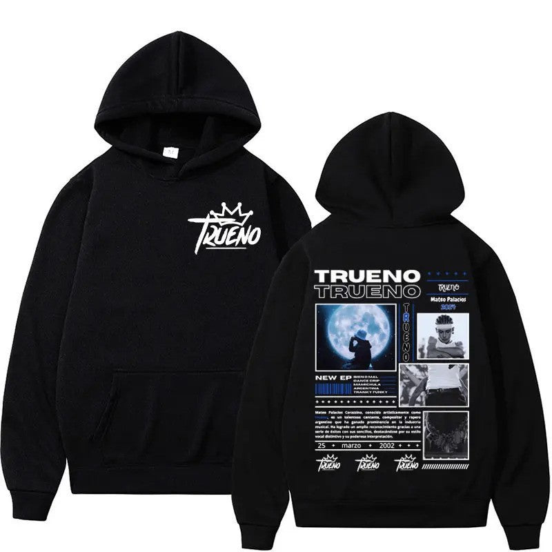 Rapper Trueno Album Cover Hoodie Male