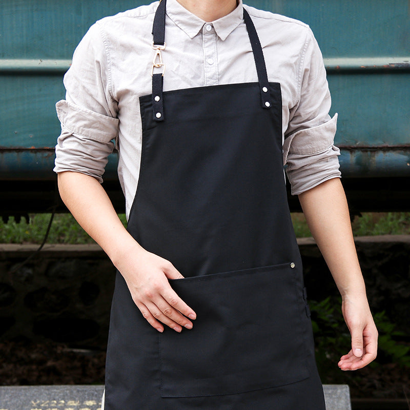 Canvas apron logo printing for home kitchen cooking