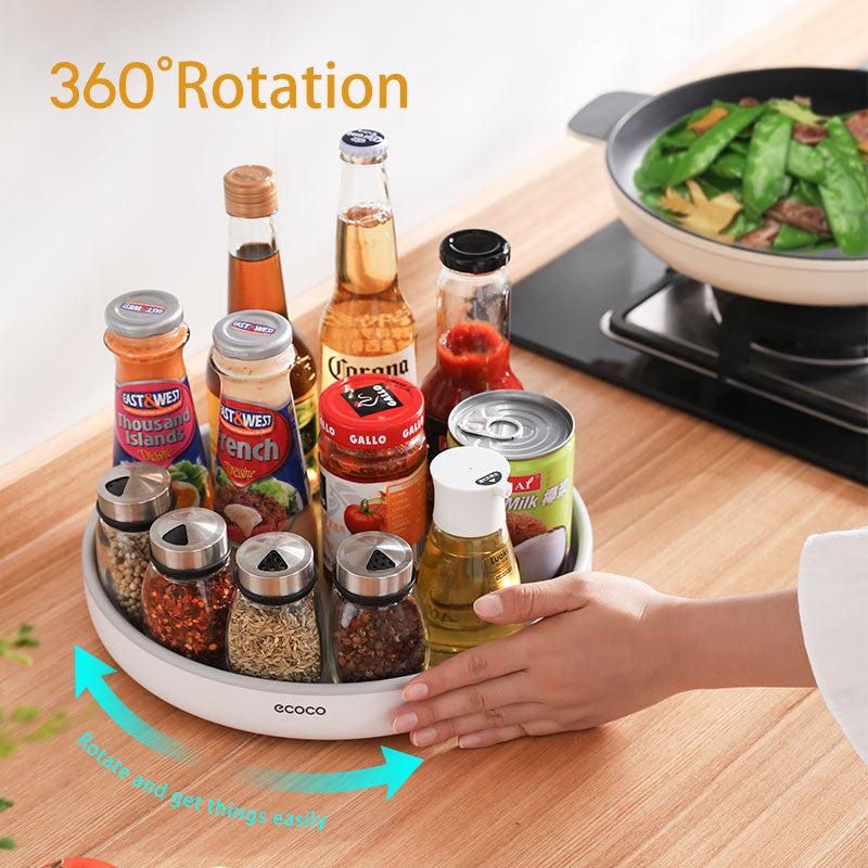 360° Rotating Kitchen Seasoning & Storage Organizer