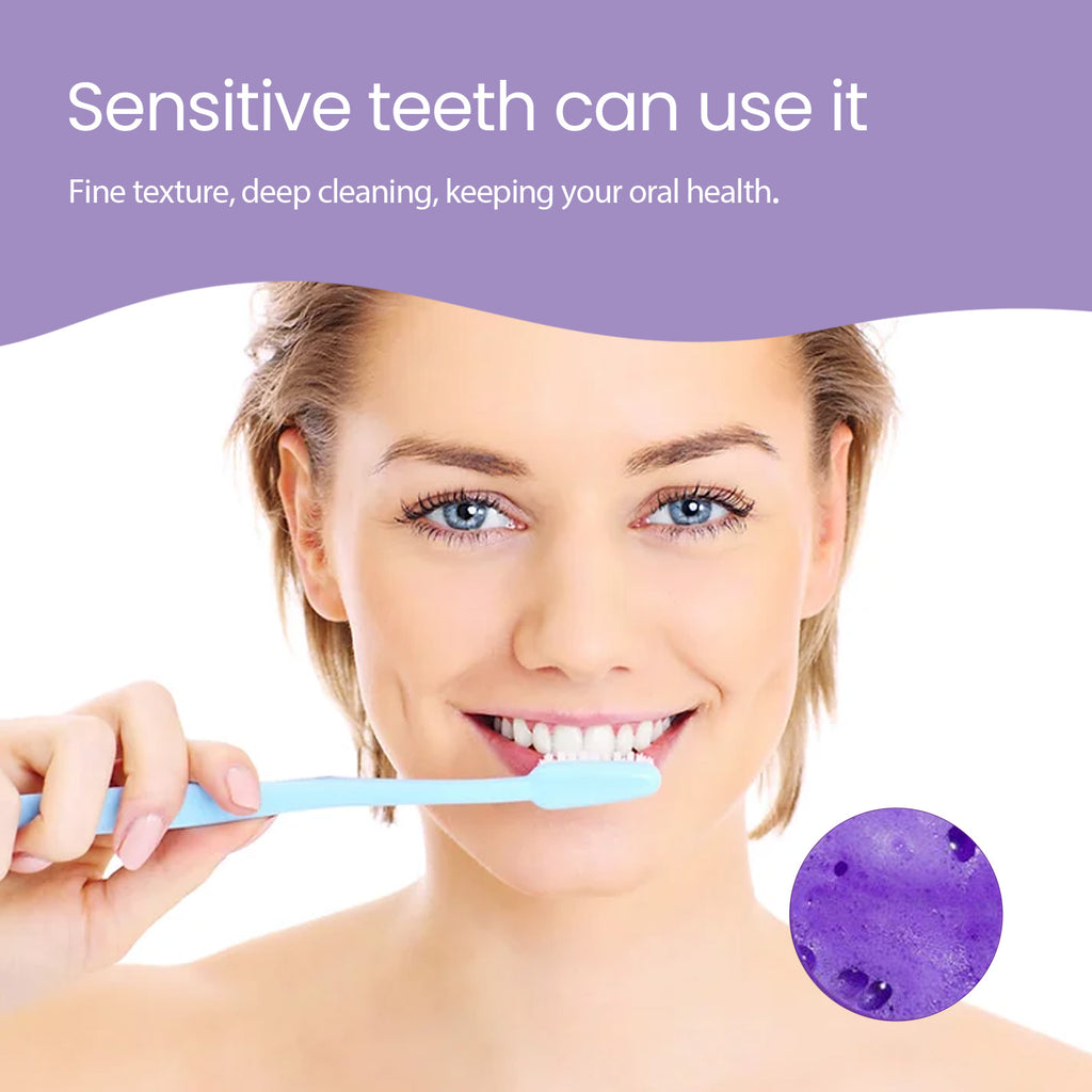 Purple Corrector, Deeply Clean Tartar Very Well Tartar Yellow Teeth Care For Oral Health Care