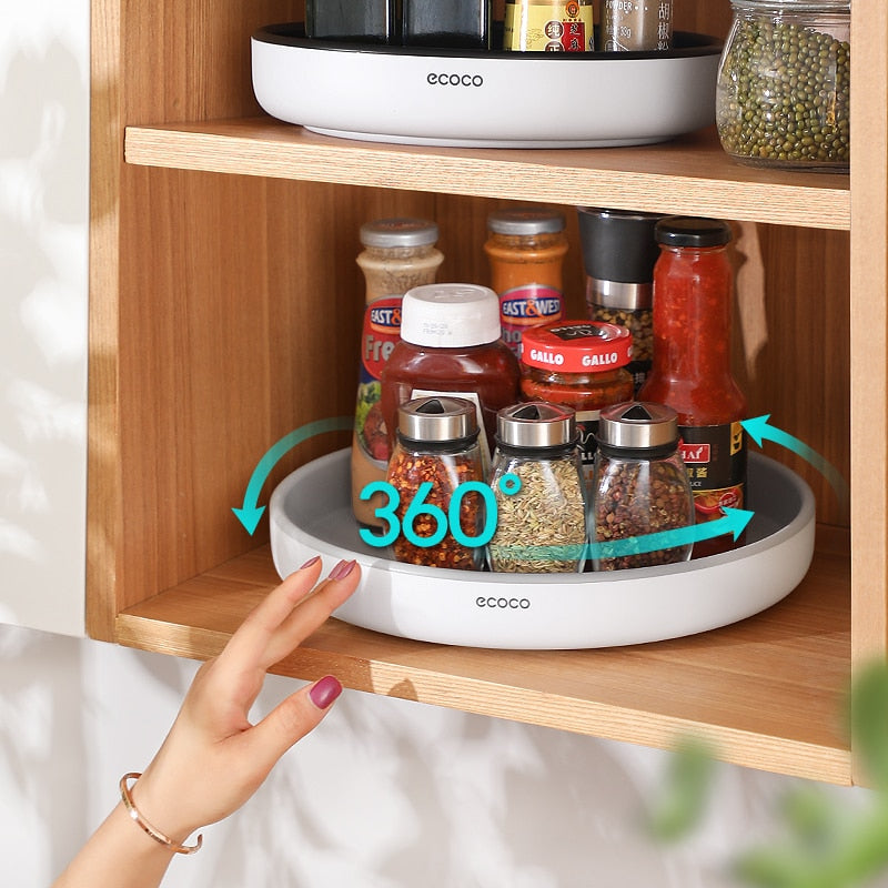 360° Rotating Kitchen Seasoning & Storage Organizer