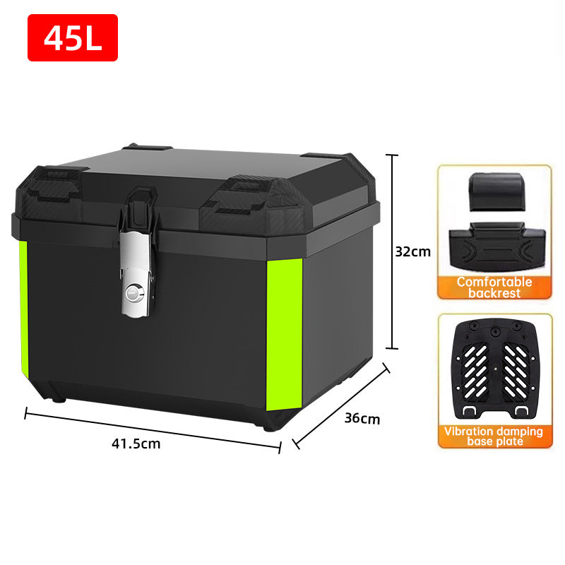 Motorcycle Top Case 45L/55L – Quick Release Trunk for BMW R1200GS R1250GS Honda Kawasaki Suzuki