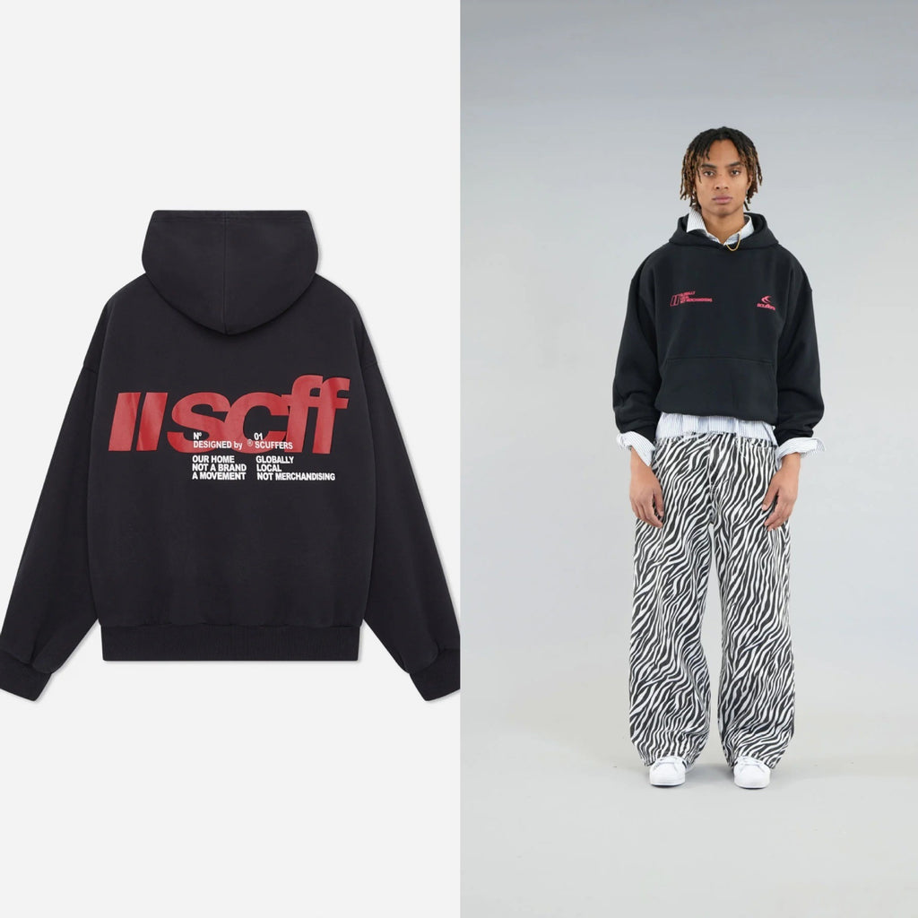 High Street Letter Hoodie, Unisex Oversized Casual Sweatshirt, Hooded Pullover for Men and Women