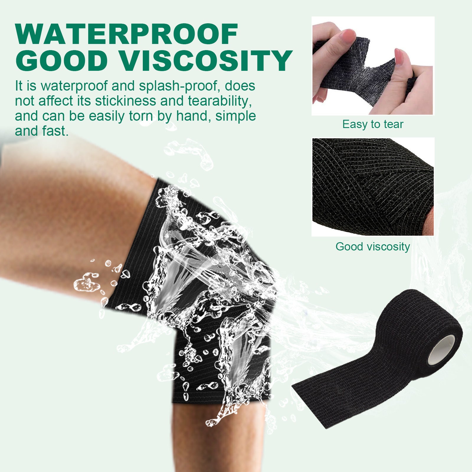 Self-Adhesive Elastic Sports Bandage