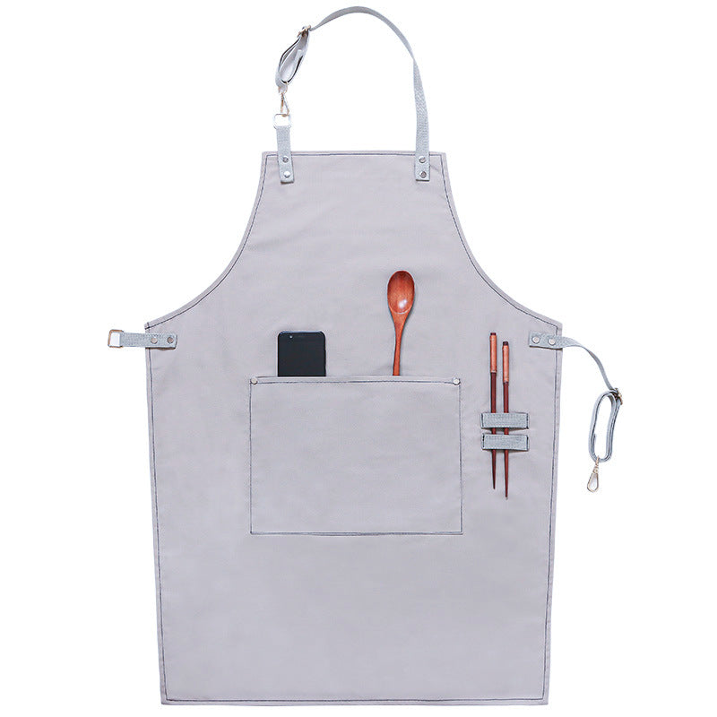 Canvas apron logo printing for home kitchen cooking
