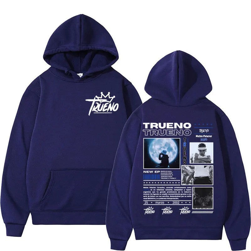Rapper Trueno Album Cover Hoodie Male