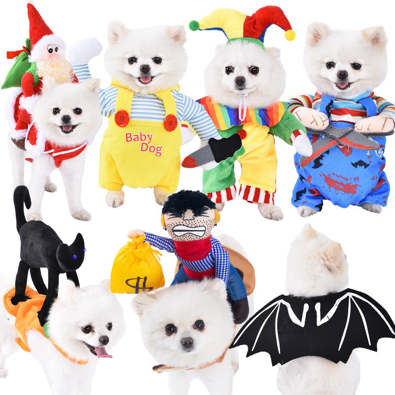 Funny Halloween Pet Costume – Dog & Cat Dress-Up Outfit