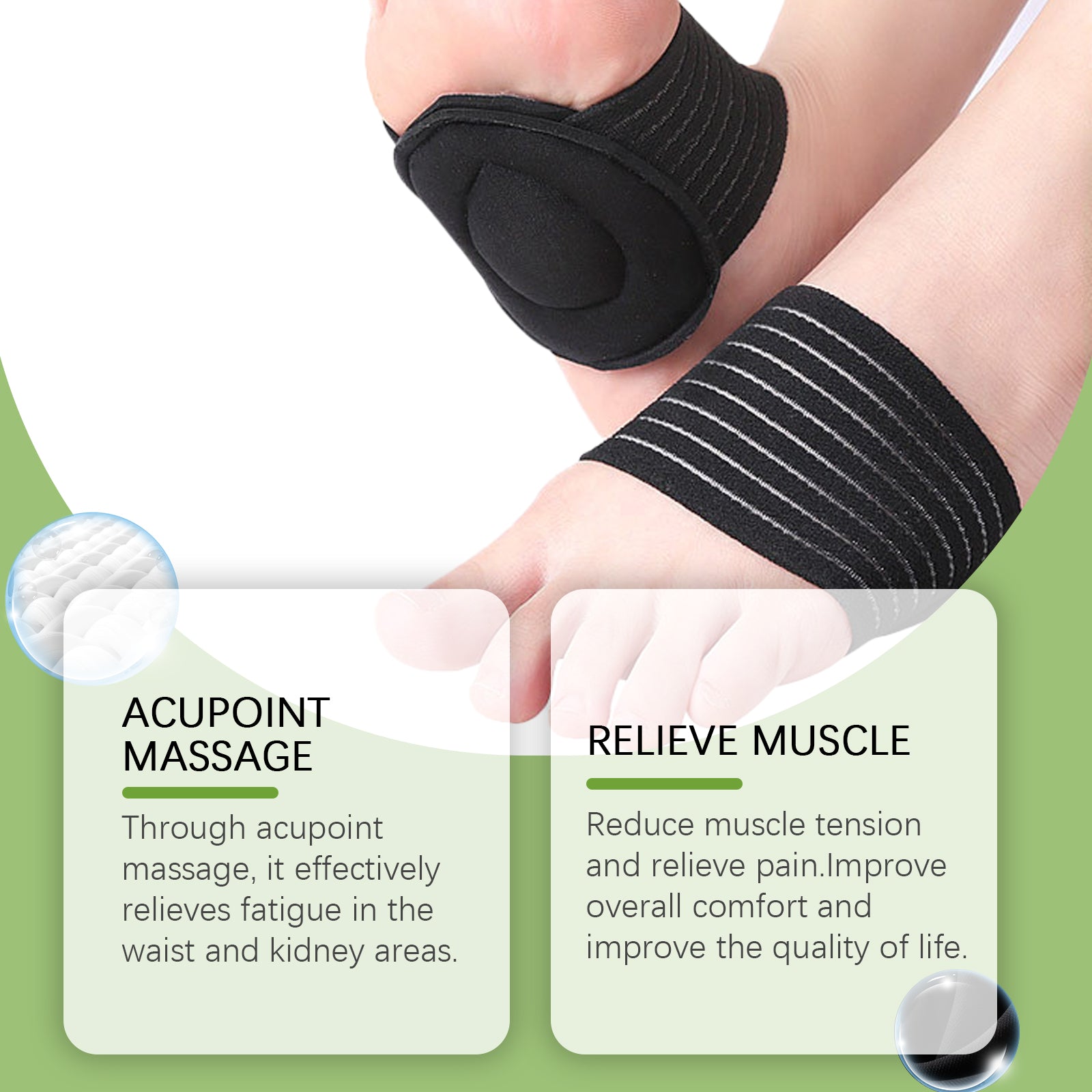 Shiatsu Pads, Foot Massage and Daily Care Foot Pads