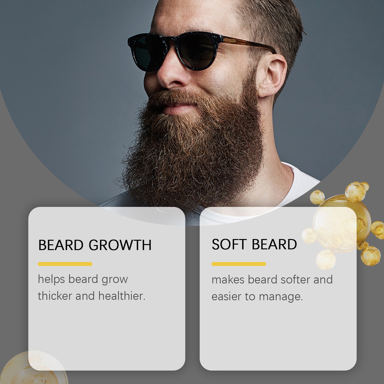 East Moon Men’s Moisturizing Beard Care Oil