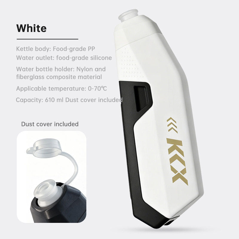 Aero Bike Bottle Cage & 610ml Bottle Set – MTB & Road Bike Down Tube Mount