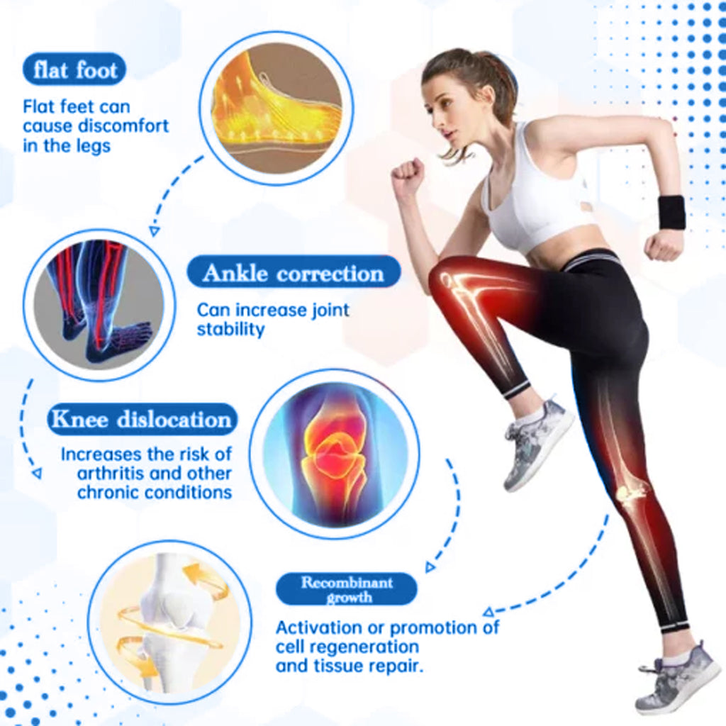 Soft Height-Boosting Arch Support Insoles