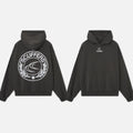 High Street Letter Hoodie, Unisex Oversized Casual Sweatshirt, Hooded Pullover for Men and Women
