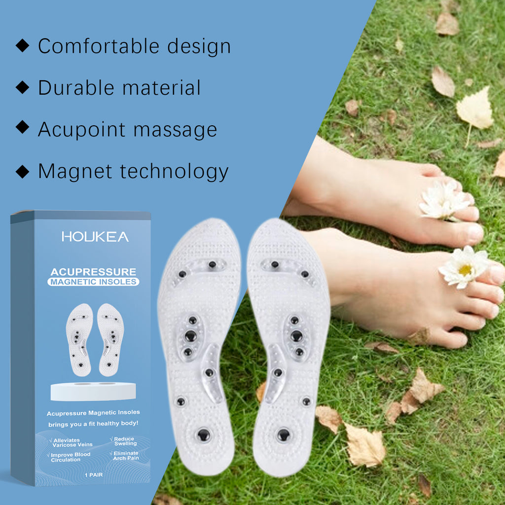 Foot Pressure Insoles Relieve Discomfort Foot Pads Durable Breathable Foot Care Massage Insoles